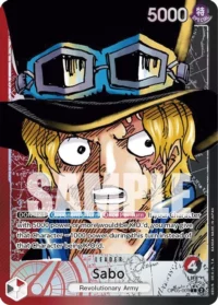 Sabo (Alternate Art) - OP05-001 - Leader