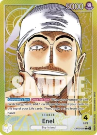 Enel (Alternate Art) - OP05-098 - Leader
