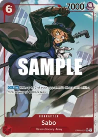 Sabo (Alternate Art) - OP05-007 - Super Rare