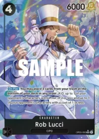 Rob Lucci (Alternate Art) - OP05-093 - Super Rare