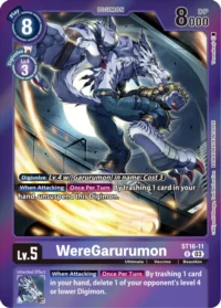 WereGarurumon - ST16-11 - Rare (Gift Box 2023 Promo)