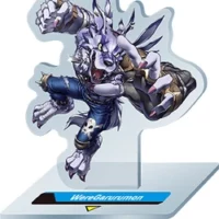 Figura Acrilica Digimon + contadores (Gift Box 2023) - WereGarurumon