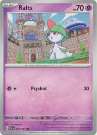 Ralts - 027/091 - Common - Inglés