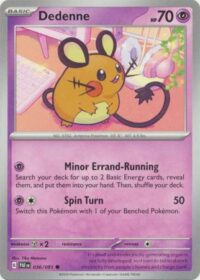 Dedenne - 036/091 - Common - Inglés