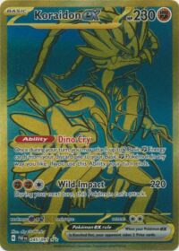 Koraidon ex - 245/091 - Gold Secret Rare - Inglés