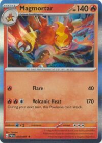 Magmortar - 010/091 - Holo Rare - Inglés