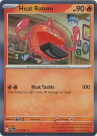 Heat Rotom - 013/091 - Holo Rare - Inglés