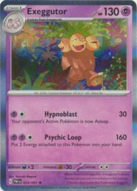 Exeggutor - 024/091 - Holo Rare - Inglés