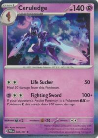 Ceruledge - 040/091 - Holo Rare - Inglés
