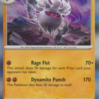 Annihilape - 047/091 - Holo Rare - Inglés