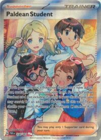 Paldean Student - 230/091 - Illustration Rare - Inglés