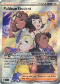 Paldean Student - 231/091 - Illustration Rare - Inglés