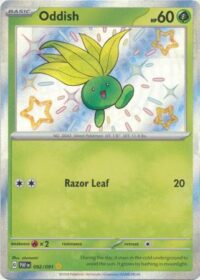 Oddish - 092/091 - Shiny Rare - Español