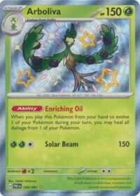 Arboliva - 104/091 - Shiny Rare - Inglés
