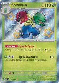 Scovillain - 107/091 - Shiny Rare - Inglés