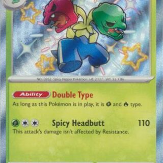 Scovillain - 107/091 - Shiny Rare - Inglés