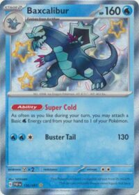 Baxcalibur - 130/091 - Shiny Rare - Inglés