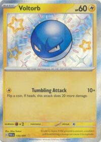 Voltorb - 133/091 - Shiny Rare - Español