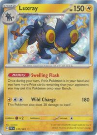 Luxray - 137/091 - Shiny Rare - Inglés