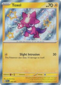 Toxel - 140/091 - Shiny Rare - Inglés