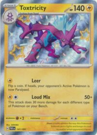 Toxtricity - 141/091 - Shiny Rare - Inglés