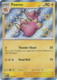 Pawmo - 143/091 - Shiny Rare - Español