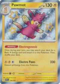 Pawmot - 144/091 - Shiny Rare - Español
