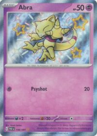 Abra - 148/091 - Shiny Rare - Español