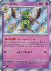 Xatu - 152/091 - Shiny Rare - Inglés