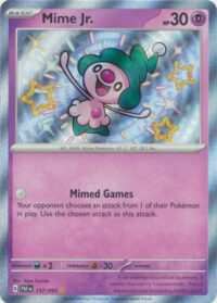 Mime Jr. - 157/091 - Shiny Rare - Inglés