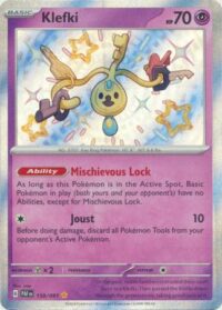 Klefki - 159/091 - Shiny Rare - Inglés