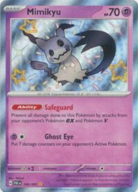 Mimikyu - 160/091 - Shiny Rare - Inglés
