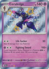 Ceruledge - 162/091 - Shiny Rare - Inglés