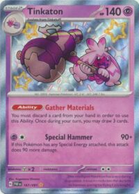 Tinkaton - 167/091 - Shiny Rare - Inglés