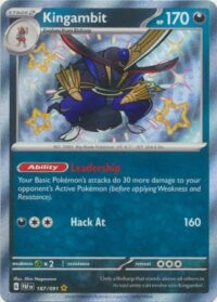 Kingambit - 187/091 - Shiny Rare - Inglés