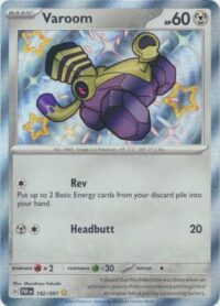 Varoom - 192/091 - Shiny Rare - Español