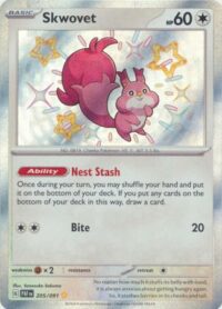 Skwovet - 205/091 - Shiny Rare - Inglés