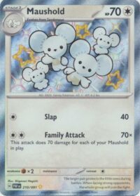 Maushold - 210/091 - Shiny Rare - Español