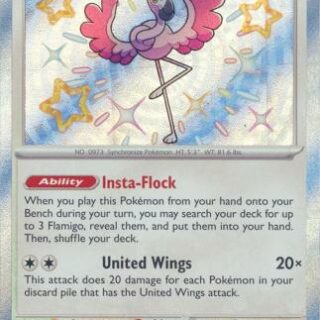 Flamigo - 211/091 - Shiny Rare - Español