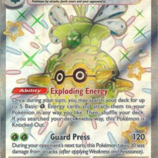 Forretress ex - 212/091 - Shiny Ultra Rare - Inglés