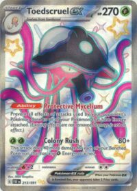 Toedscruel ex - 213/091 - Shiny Ultra Rare - Español