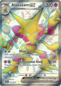 Alakazam ex - 215/091 - Shiny Ultra Rare - Inglés