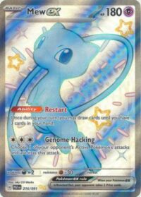 Mew ex - 216/091 - Shiny Ultra Rare - Inglés