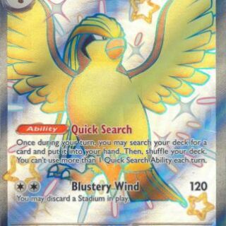Pidgeot ex - 221/091 - Shiny Ultra Rare - Inglés