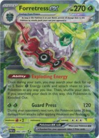 Forretress ex - 002/091 - Ultra Rare - Inglés