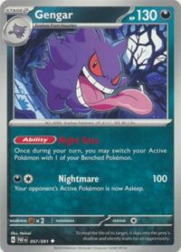 Gengar - 057/091 - Uncommon - Inglés