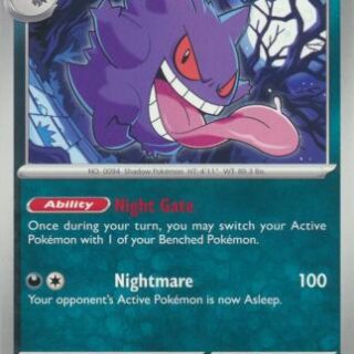 Gengar - 057/091 - Uncommon - Inglés
