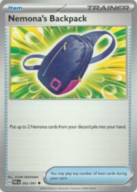 Nemona's Backpack - 083/091 - Uncommon - Inglés