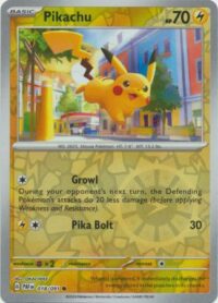 Pikachu - 018/091 - Common Reverse Holo - Inglés