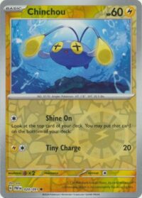 Chinchou - 020/091 - Common Reverse Holo - Inglés